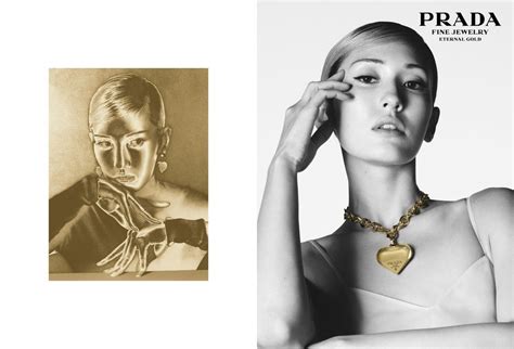 prada eternal gold bracelet|Prada triangle.